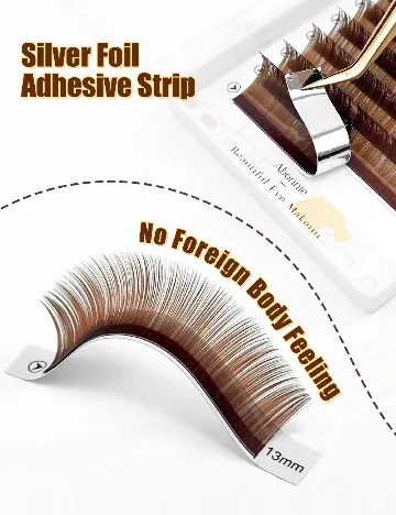 Gene false 8-15 mm SHEIN, maro