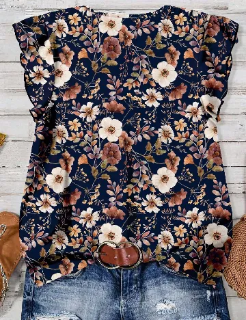 Bluza Emery Rose Curve, floral print