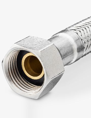 Furtun flexibil Navaris, argintiu