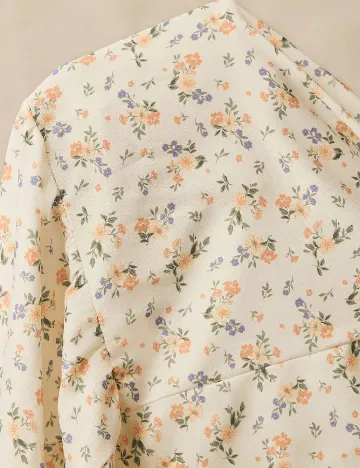 Rochie medie SHEIN Maternity, floral print