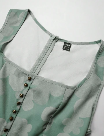 Rochie medie SHEIN, verde