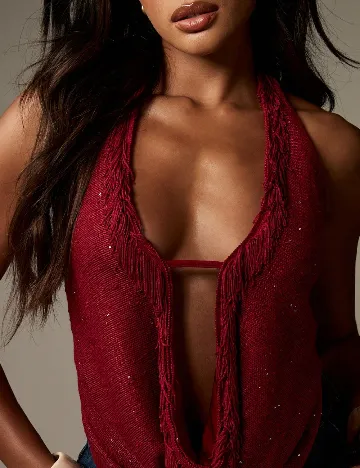 Top Missguided, rosu