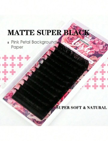 Gene false 8-15 mm SHEIN, negru