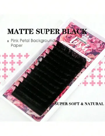 Gene false 8-15 mm SHEIN, negru