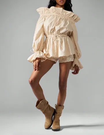 Bluza Missguided, crem