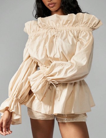 Bluza Missguided, crem