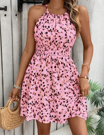 Rochie scurta SHEIN, roz