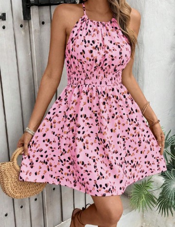 Rochie scurta SHEIN, roz