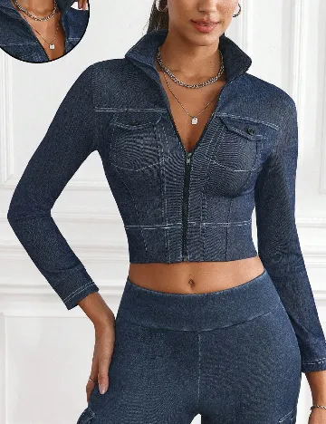 Jacheta SHEIN, albastru