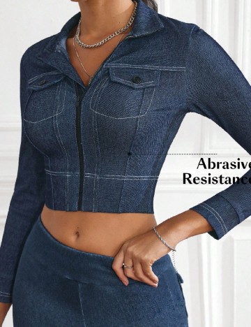 Jacheta SHEIN, albastru