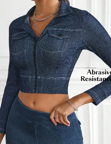 Jacheta SHEIN, albastru