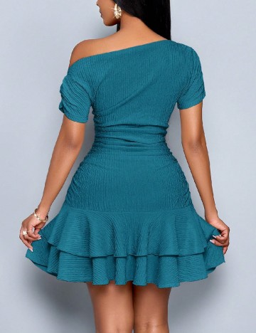 Rochie scurta SHEIN, albastru