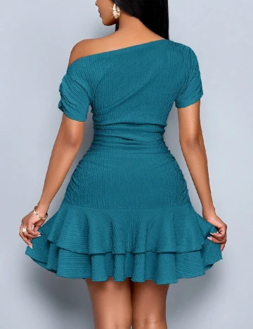 Rochie scurta SHEIN, albastru