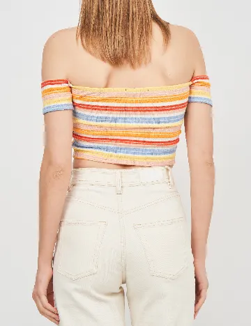 Top Bershka, mix culori