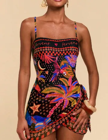 Costum de baie SHEIN, mix culori