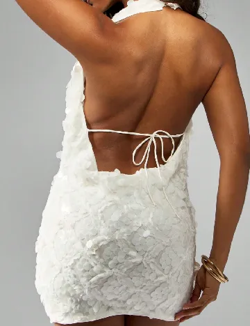 Rochie scurta Missguided, alb