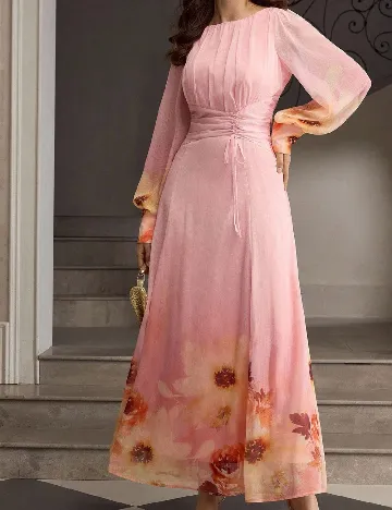 Rochie lunga SHEIN, roz