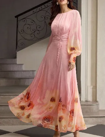 Rochie lunga SHEIN, roz