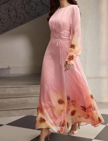 Rochie lunga SHEIN, roz