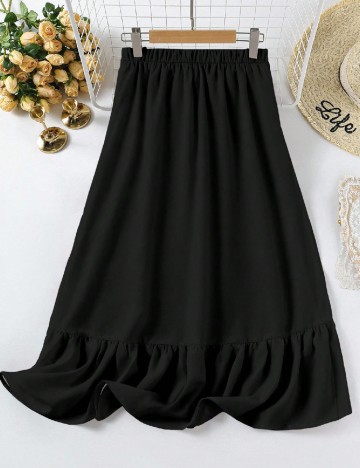 Fusta Emery Rose Curve, negru