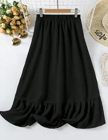 Fusta Emery Rose Curve, negru