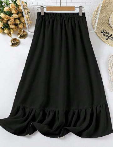 Fusta Emery Rose Curve, negru