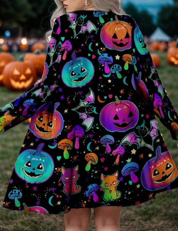 Cardigan SHEIN CURVE, mix culori