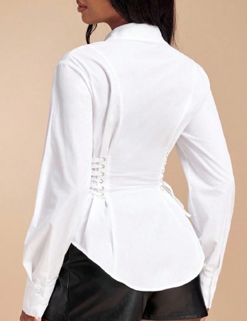 Camasa SHEIN, alb