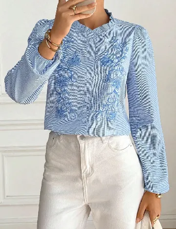 Camasa SHEIN, albastru