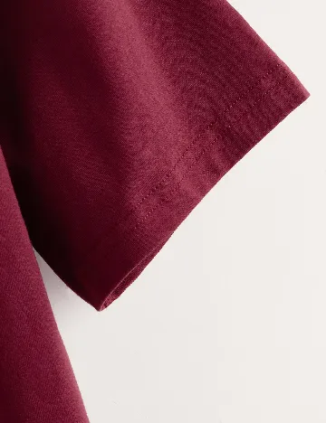 Tricou SHEIN, visiniu