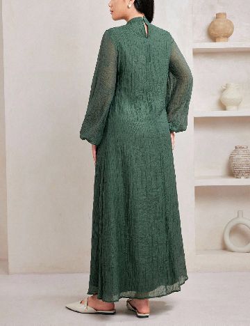 Rochie lunga SHEIN, verde