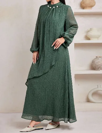 Rochie lunga SHEIN, verde