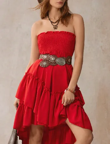 Rochie scurta SHEIN, rosu