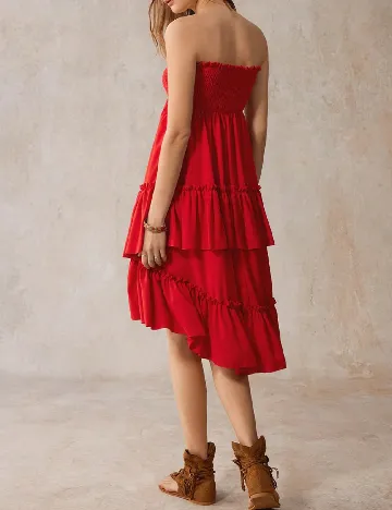 Rochie scurta SHEIN, rosu