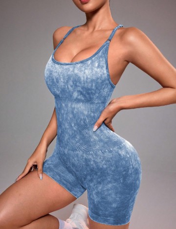 Salopeta SHEIN, albastru