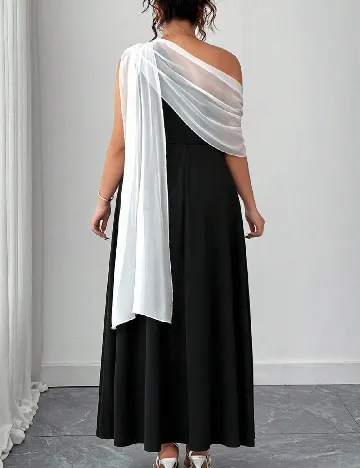 Rochie lunga SHEIN CURVE, negru