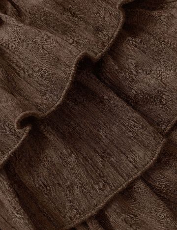 Fusta pantalon SHEIN, maro