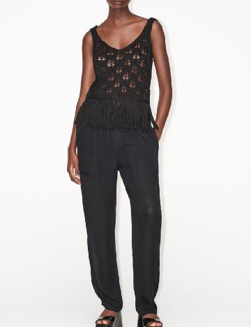 Top Zara, negru