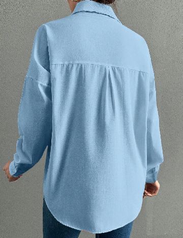 Camasa SHEIN, albastru
