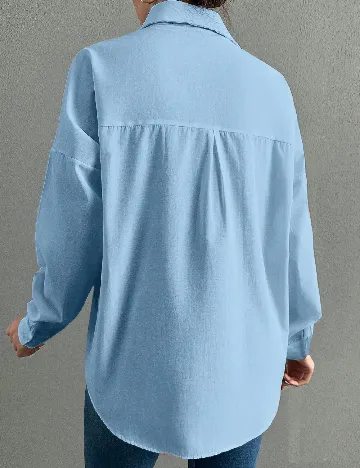 Camasa SHEIN, albastru