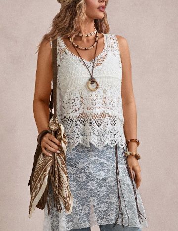 Maiou SHEIN CURVE, alb