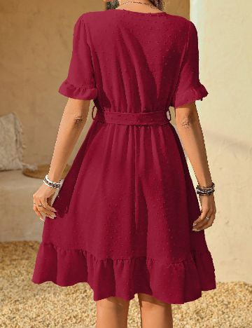 Rochie scurta SHEIN, rosu