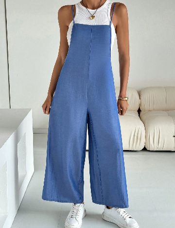 Salopeta SHEIN, albastru