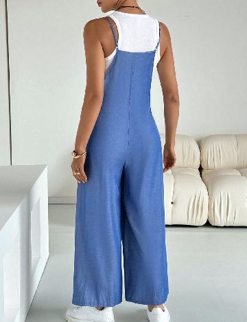 Salopeta SHEIN, albastru