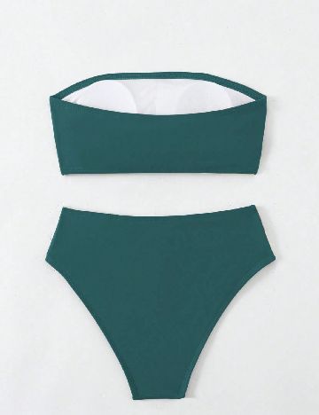 Costum de baie SHEIN, verde