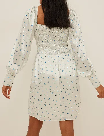 Rochie scurta NA-KD, alb
