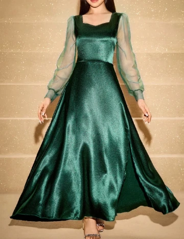 Rochie Shein Kids, verde