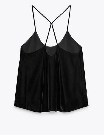 Top Zara, negru