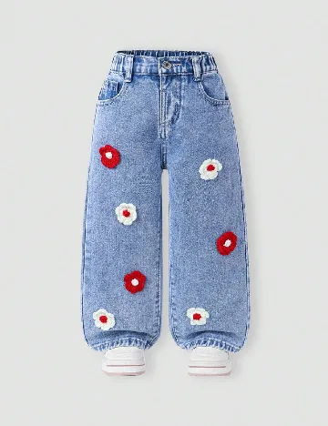 Blugi Shein Kids, albastru