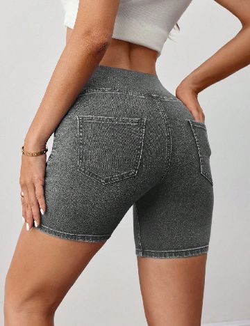 Pantaloni scurti SHEIN, gri